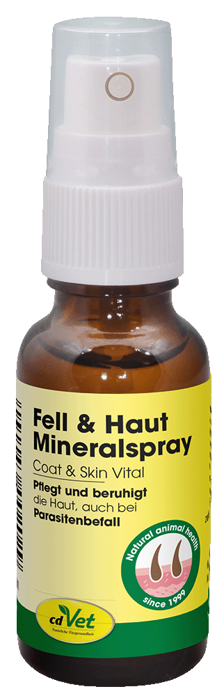 Sprüh-vorbereitung, Mineral-Spray, Hautpflege-Spray, Tierpflege, Parasitenbekämpfung